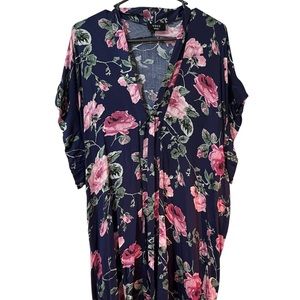 Vici short floral dress